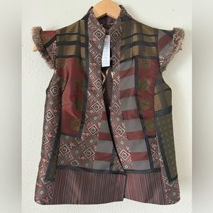 Authentic Kenzo Paris silk vest